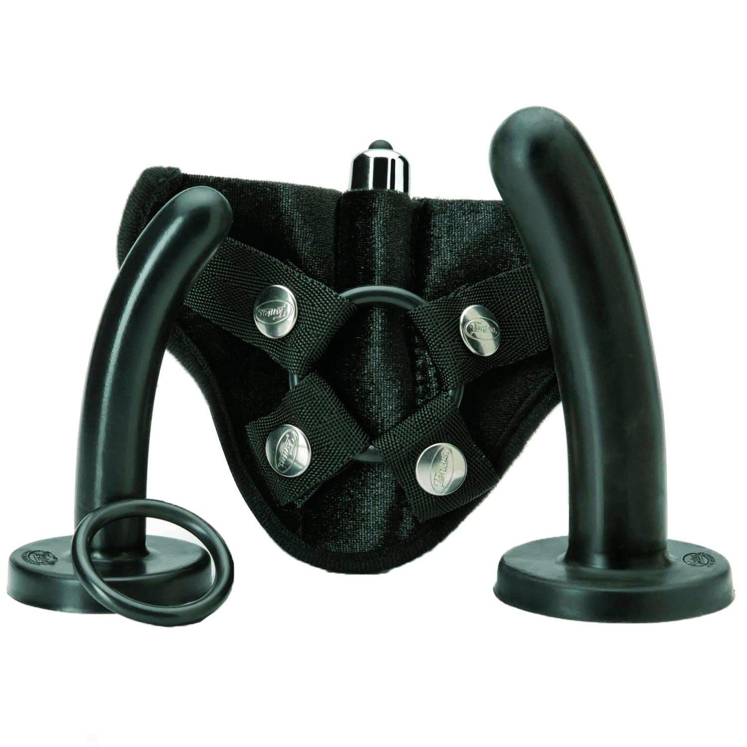 Tantus Strap-on Bend Over Beginner Kit 13,3 cm - Svart
