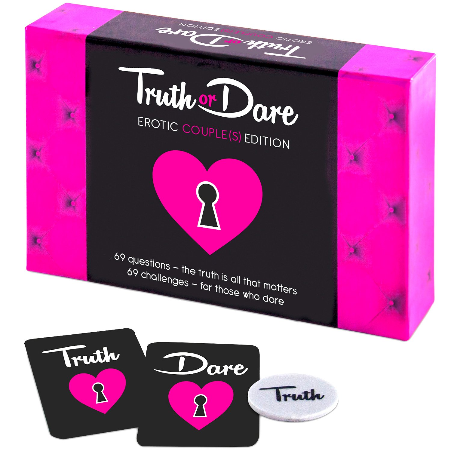 Tease&Please Truth or Dare Erotiskt Spel till Par - Blandade färger