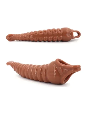 Tentik Vibrating Penis Sleeve 22 cm Penisförlängare/Sleeve med vibrator