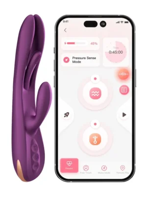 Terri App Controlled Tapping Rabbit Vibrator