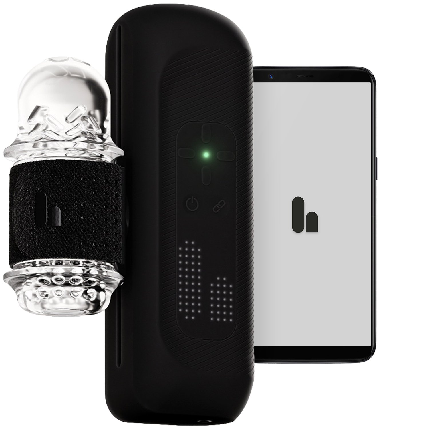 The Handy 2 Pro Automatisk Handjob Masturbator - Svart