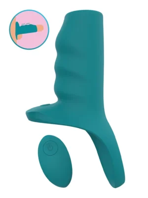 The Zayn Vibrating Couple Sleeve Penisförlängare/Sleeve med vibrator