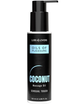 Toyz4Lovers: Oils Of Pleasure Massageolja, Kokosnöt, 120 ml