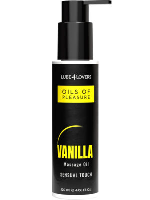 Toyz4Lovers: Oils Of Pleasure Massageolja, Vanilj, 120 ml
