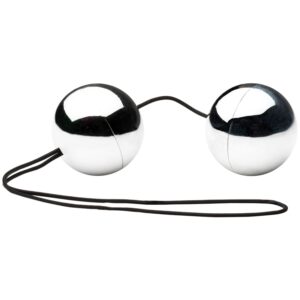 Trinity Vibes Ben-Wa Ball Knipkulor 50 g - Silver