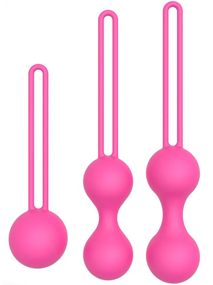 Triple Kegel Exercise Balls Set