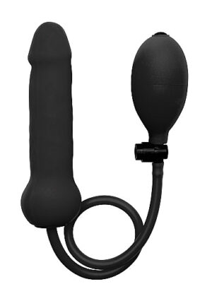 Uppblåsbar Silikon Dildo