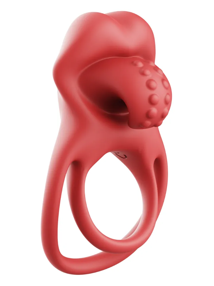 VibeTongue 10-Vibrations Cock Ring