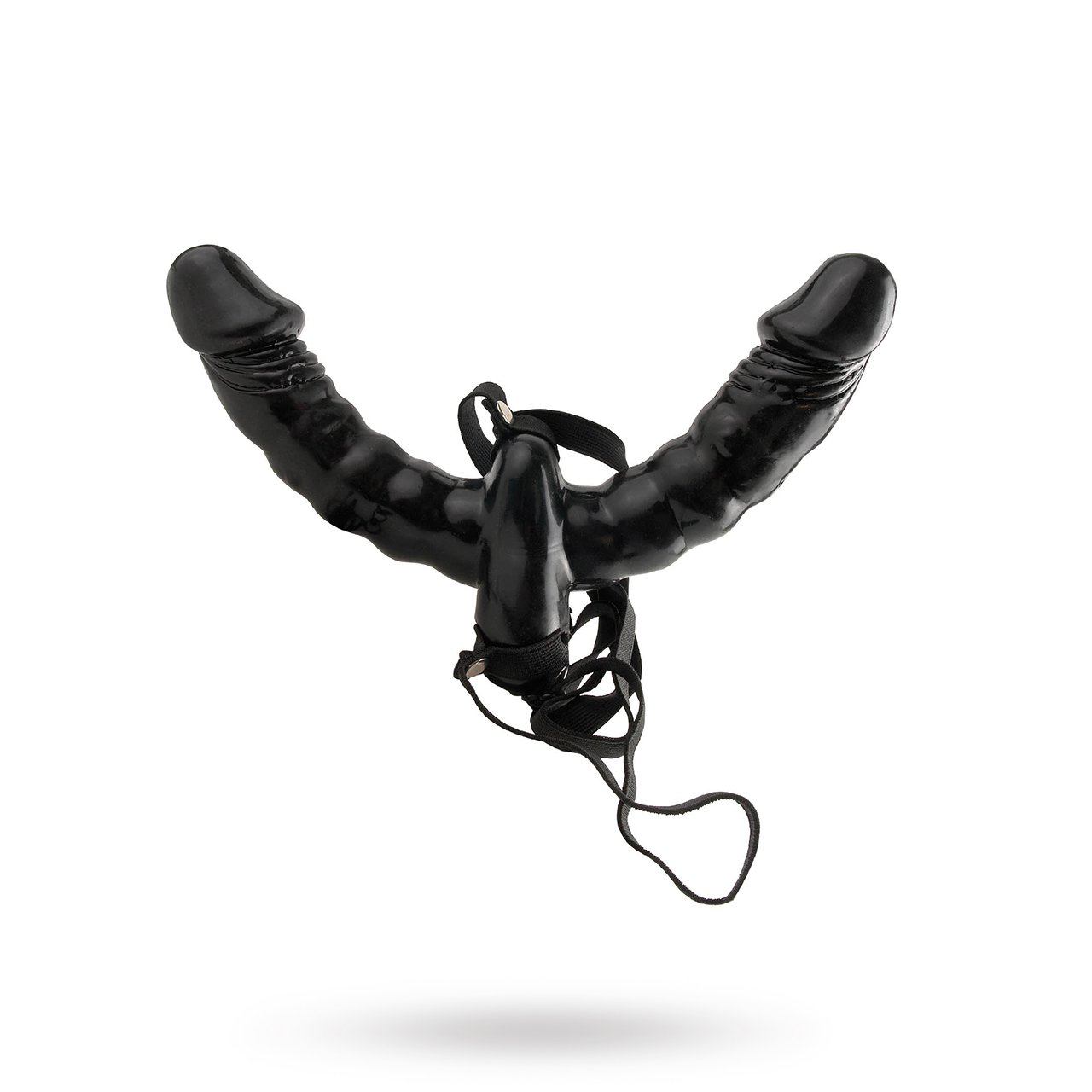 Vibrating Double Delight Strap-On