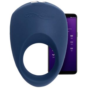 We-Vibe Pivot Appstyrd Penisring - Mörkblå