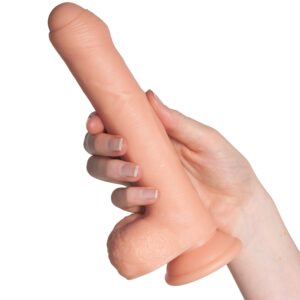 Willie City Classic Uncut Realistisk Dildo 22 cm - Nude