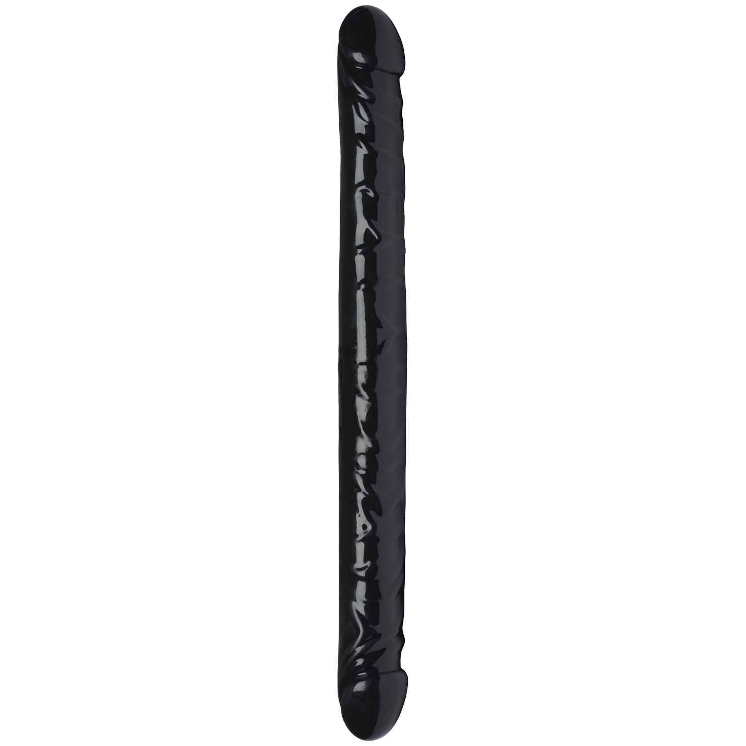 Willie City Realistisk 2-Way Dubbeldildo 43 cm - Svart