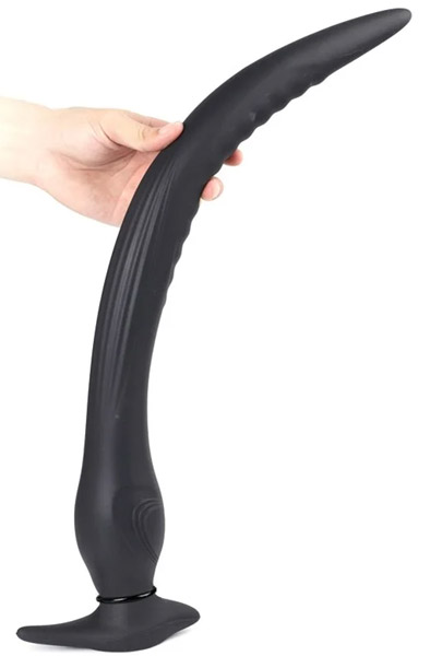 Wolf Yataghan Silicone Inflatable Dildo 39 cm Uppblåsbar dildo