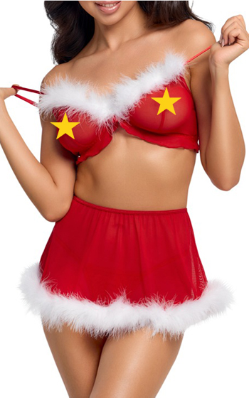 X-Mas Skirt & Top S-M