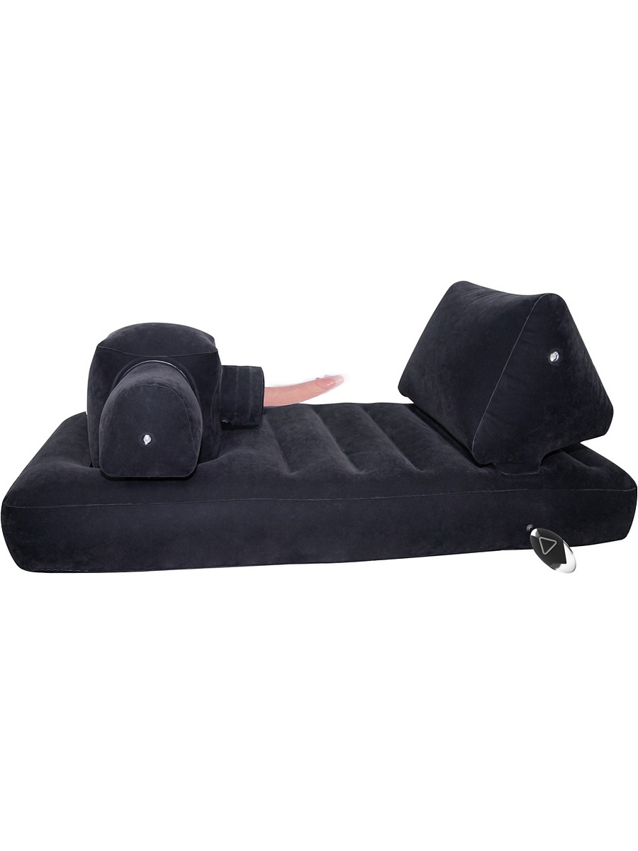 You2Toys: Velvet Luxury Bed med Sexmaskin
